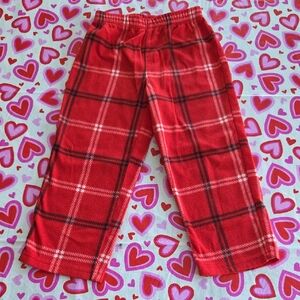 Wondershop Kids Red Plaid Joggers